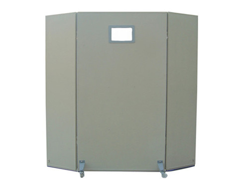 單、雙、三聯輻射屏蔽升降式可移動鉛屏風